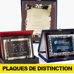 Articles Plaques de Distinction